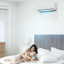Load image into Gallery viewer, ROVSUN 11500 BTU Wifi Enabled Mini Split Air Conditioner & Heater, 17 SEER2 115V Inverter Ductless Wall AC Unit with Pre-Charged Condenser, Heat Pump & Installation Kit
