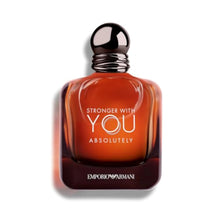 Load image into Gallery viewer, Armani Beauty - Stronger With You Absolutely - Parfum - Cologne for Men - Spicy Ambery Gourmand Men’s Fragrance – Rum Accord, Cedarwood, Lavendar & Vanilla Notes - 3.4 Fl Oz