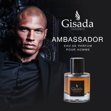 Load image into Gallery viewer, Gisada - Ambassador Men - Eau de Perfume - 100ML - 3.4 Fl Oz - Spicy, fresh and very lively fragrance for Men