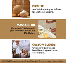 Load image into Gallery viewer, MAJESTIC PURE Frankincense Essential Oil with Glass Dropper | 100% Pure and Natural Frankincense Oil | Premium Grade Essential Oils for Diffusers, Skin, Aromatherapy, Massage | 4 Fl Oz