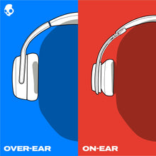 Load image into Gallery viewer, Skullcandy Crusher Evo Wireless Bluetooth Headphones with Multi-Sensory Bass, Noise Isolating Over-Ear Fit, Up to 40 Hours Battery, Microphone for iPhone Android - True Black