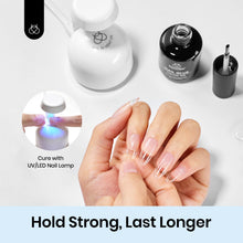 Load image into Gallery viewer, beetles Gel Polish 9 In 1 Gel Nail Glue for Clear Acrylic Nail Tips 2 Pcs 15ml Long Lasting Nail Gel Kit for False Nails Tips, Base Blooming Nail Gel, U V Light Required, Gift for Women