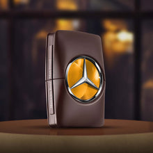 Load image into Gallery viewer, Mercedes Benz Man Private - Amber Woody Eau de Parfum - Mens Cologne Gift for Men - Long-Lasting Scent with Patchouli and Cedar - 3.4 oz EDP Spray