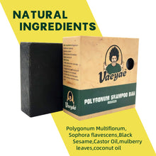 Load image into Gallery viewer, VAEYAE Polygonum Multiflorum Solid Shampoo Bar For Thinning Hair Darking, Organic He Shou Wu Gray Hair Loss Reverse Products, Plant Conditioner Soap For Men & Women 2pcs