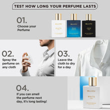 Load image into Gallery viewer, Bellavita Luxury White Oud Perfume for women and men | Long-Lasting | Unisex | Gift for birthdays and anniversary | Vegan and Cruelty-free | IFRA-certified | Arabic Eau de Parfum