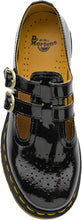 Load image into Gallery viewer, Dr. Martens Women's 8065 Mary Jane Flat, Black Patent Lamper, 8