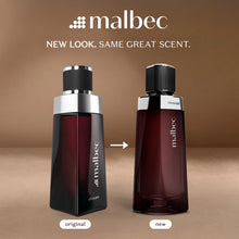Load image into Gallery viewer, Malbec Classic Eau de Toilette By O Boticario, Cologne For Men, Long-Lasting Fragrances, French Oak Barrel-Aged Red Wine & Woody Amber Perfume Scent, 3.4 Ounce