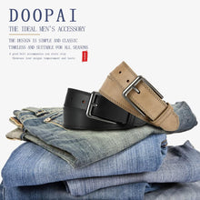 Load image into Gallery viewer, DOOPAI Men's Leather Belt - 1 3/8" Genuine Cowhide Dress Belt for Work, with Quick-Size Adjuster Golf & Casual