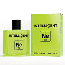 Load image into Gallery viewer, Intelligent Neon | Abstract, Artistic, Aldehydic | Extrait de Parfum for Men | 3.4 Fl Oz (100 mL)