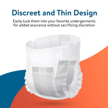 Load image into Gallery viewer, Inspire Incontinence Booster Pads Super Absorbent Absorbs Over 5 Cups | Liner Women and Men | Inserts for Adult Diapers Overnight 22 Count