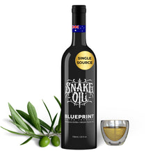 Load image into Gallery viewer, Blueprint Bryan Johnson Extra Virgin Olive Oil - Cold Pressed Polyphenol Rich EVOO (over 400 mg/kg), Smooth Peppery Flavor, Keto & Paleo Friendly, 3rd Party Verified, Single Source, 750ml Glass Bottle