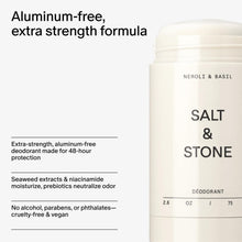 Load image into Gallery viewer, Salt & Stone Signature Scent Duo Set | 48 Hour Aluminum-Free Deodorant & Hydrating Body Mist | Skincare-Infused Deodorant & Body Spray | Neroli & Basil