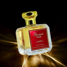 Load image into Gallery viewer, Vurv Bouquet Rouge Eau De Parfum For Women 100ML (3.4 OZ) Arabian Perfumes For Women With Bold, Spicy Blend of Saffron, Amberwood & Cedar, Long Lasting Womens Perfume for an Alluring, Woody Fragrance