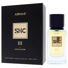 Load image into Gallery viewer, Armaf SHK III By Saoud Al Kaabi Extrait De Parfum For Him 100ml, Long Lasting Fragrance, Luxury Signature Scent, Chypre Floral Men’s Perfume With Bergamot, Lily & Patchouli