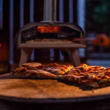 Load image into Gallery viewer, BIG HORN OUTDOORS Pizza Ovens Wood Pellet 12” Pizza Oven Cooking Wood Fired Pizza Maker Portable Stainless Steel Pizza Grill, Silver Portable Party use