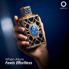 Load image into Gallery viewer, Orientica Royal Collection Monarch Eau De Parfum 2.7 Oz / 80ml - Pink Pepper, Mandarin, Bergamot, Dry Amber, Pear Tree Blossoms, Lily of the Valley, Ambergris, Musk - Arabic Perfume for Men & Women