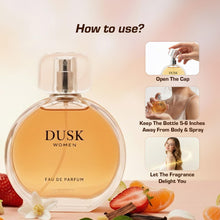 Load image into Gallery viewer, Liberty Perfume for Women, 3.4 Oz Dusk Perfumes Long-Lasting Fragrance Eau de Parfum for Luxury Fruity Scent for Women, Perfume Spray