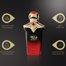 Load image into Gallery viewer, Nusuk Gladius Extrait de Parfum for Men Long Lasting Woody Aromatic Perfume with Raspberry, Bergamot & Patchouli Luxury Arabic Fragrance 100ml