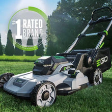 Load image into Gallery viewer, EGO POWER+ 56V Starter Collection 21" Cordless Push Lawn Mower LM2114 & 15" Powerload String Trimmer ST1511T & 615CFM Leaf Blower LB6151, (1) 4Ah (2) 2.5Ah Batteries and (3) Chargers Included