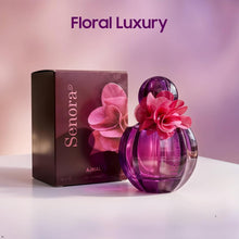 Load image into Gallery viewer, Ajmal Senora Eau De Parfum 2.5 Oz / 75 ML Perfume For Women | Elegant Floral-Woody Fragrance with Almond, Orange Blossom & Vanilla Long Lasting Spicy Aromatic Fragrance - Made in Dubai