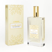 Load image into Gallery viewer, Pure Vanilla Perfume for Women, 100ml Vanilla Soleil Fragrance, Creamy Tonka Bean with Vanilla Womens Perfumes, Long Lasting, Vegan Clean & Natural Ingredients, Birthday Gifts for Mom, Made in France