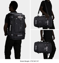 Load image into Gallery viewer, WITZMAN Travel Backpack for Men and Women Convertible Duffle Luggage Bag fit 17 Inch Laptop Carry On Bags for Airplane (B681 Black)