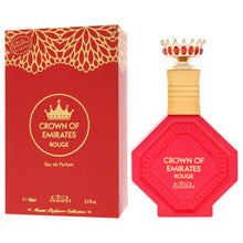 Load image into Gallery viewer, Nabeel Master Perfumer Collection - Crown Of Emirates Rouge for Unisex - Arabian Perfume for Women & Men - Fragrance with Bergamot, Saffron, Musk Scent - Arabic Cologne - Travel Size - 3.3oz EDP Spray