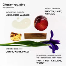 Load image into Gallery viewer, Glossier You Rêve Eau de Parfum - Unisex Fragrance for Men & Women, Skin-Scent Enhancer Smells Different on Everyone - Warm & Sweet Gourmand Perfume Buttercream, Plum Butter & Ambrox Base Notes, 50ml