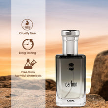 Load image into Gallery viewer, Ajmal Carbon Eau de Parfum for Men – 3.4 fl oz / 100 ml | Fresh Woody Aromatic Cologne | Long Lasting Masculine Fragrance with Citrus, Lavender & Musk | Crafted in Dubai