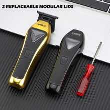 Load image into Gallery viewer, VGR 994 Vector Motor Hair Trimmer for Men, 10000 RPM Professional Hair Clippers Beard Trimmer, DLC T Blade Trimmers for Barbers, Cordless Zero Gapped Line Up Clippers with Metal Body, Travel Case