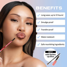 Load image into Gallery viewer, Sacheu Lip Liner Stay-N - Peel Off Lip Liner Tattoo, Peel Off Lip Stain, Long Lasting Lip Stain Peel Off, Infused with Hyaluronic Acid & Vitamin E, HEY-zel