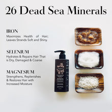 Load image into Gallery viewer, Saphira Mineral Moisturizing Shampoo, Hydration and Shine for Dry, Damaged, Permed or Chemically Treated Hair and Scalp, Sulfate-Free, Paraben-Free, Vegan, Prevents Frizz and Split Ends, 8.5 Ounce