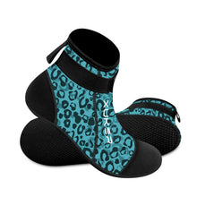 Load image into Gallery viewer, XUKER Water Socks Neoprene Socks, 3mm Glue Blind Stitch Sand Beach Volleyball Wetsuit Socks Water Booties for Diving
