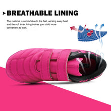 Load image into Gallery viewer, brooman Kids Comfortable Turf Soccer Shoes Athletic Football Shoes (10,Pink)