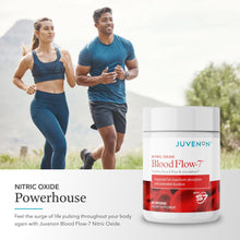 Load image into Gallery viewer, Juvenon BloodFlow-7 Nitric Oxide Supplements for Men & Women - Natural Nitric Oxide Booster with Nitrosigine® + S7® - Blood Flow & Circulation Support (3-Pack)