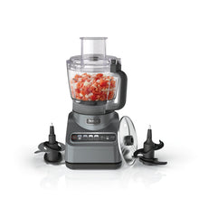 Load image into Gallery viewer, Ninja Food Processor, Professional Plus, 1000 Peak Watts, 4 Functions for Chopping, Slicing, Purees & Dough with 9-Cup Processor Bowl, 3 Blades, Food Chute & Pusher, Silver, BN601