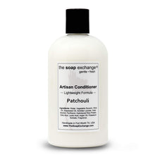 Load image into Gallery viewer, The Soap Exchange Hair Conditioner - Patchouli Scent - Hand Crafted 12 fl oz / 354 ml Natural Artisan Hair Care, Sulfate & Paraben Free, Nourish, Moisturize, & Protect. Made in the USA.