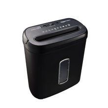 Load image into Gallery viewer, Amazon Basics 8-Sheet Cross Cut Paper Shredder and Credit Card Shredder - Black