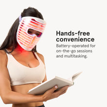 Load image into Gallery viewer, iRestore LED Face Mask for Youthful Skin, Red Light Therapy for Face, Red, Blue & Infrared Therapy for Wrinkles, Fine Lines, Dark Spots with 360 LEDs, Skincare Device for Women & Men