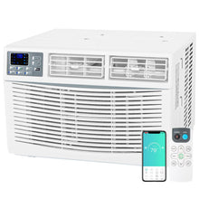 Load image into Gallery viewer, 10,000 BTU WiFi Window Air Conditioner, Smart Window AC Unit with Remote, Energy Saving, Easy Install Kit, Cools up to 450 Square Feet