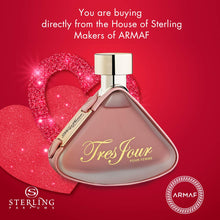 Load image into Gallery viewer, Armaf Tres Jour EDP Spray Women 3.4 oz