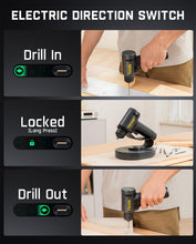 Load image into Gallery viewer, Fanttik K2 Ultra Power Drill, Cordless Drill/Driver, 3/8'' Keyless Chuck, Max. 30 N.m, Max. 1250 RPM, TapSwitch Gear Change, 2.5AH Rechargeable Battery, Tool Kit for Home DIY Projects