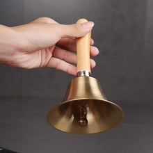 Load image into Gallery viewer, Super Loud Solid Brass Hand Call Bell