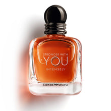 Load image into Gallery viewer, Armani Beauty - Stronger With You Intensely - Cologne for Men - Fougère Ambery Woody Men’s Fragrance - Pink Pepper, Lavender, Vanilla Notes - 1.7 Fl Oz
