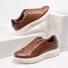 Load image into Gallery viewer, Bruno Marc Men's Dress Fashion Sneakers Business Casual Shoes,Size 9.5,Brown,SBFS2425M