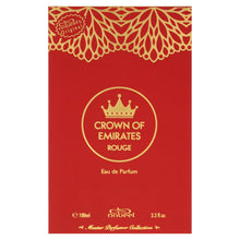 Load image into Gallery viewer, Nabeel Master Perfumer Collection - Crown Of Emirates Rouge for Unisex - Arabian Perfume for Women & Men - Fragrance with Bergamot, Saffron, Musk Scent - Arabic Cologne - Travel Size - 3.3oz EDP Spray