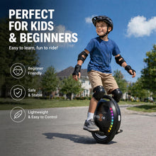 Load image into Gallery viewer, KINGSONG 14DPro Electric Unicycle: UL2272 Certified, 30km/h Top Speed, 32° Climbing, 800W Rated / 2400W Max Power, 420Wh Battery – Self-Balancing One Wheel EUC for Adults & Teens Commuting (Black)