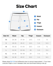 Load image into Gallery viewer, maamgic Mens Swim Trunks with Compression Liner 5" Stretch Beach Shorts Quick Dry with Zipper Pockets No-Chafing Board Shorts Black-Pink Shark M