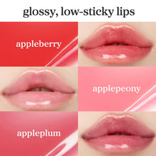 Load image into Gallery viewer, NOONI Korean Lip Oil Set - Appleberry, Applepeony & Appleplum - Long-Lasting, Moisturizing, Revitalizing - Waterproof, No Peel Off, Stocking Stuffers (3EA, 0.12 fl oz)
