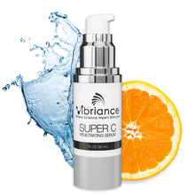 Load image into Gallery viewer, Vibriance Super C Serum for Mature Skin - All-in-One Vitamin Formula Hydrates, Firms, Lifts, Smooths, Targets Age Spots, Wrinkles, 1 fl oz